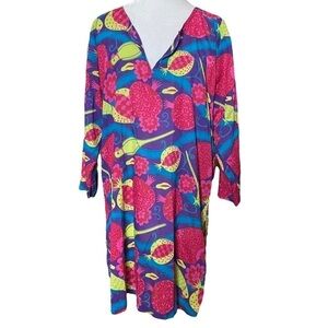 Gretchen Scott Designs Swim Cover-Up Tunic. Size Medium